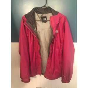 The North Face rain jacket